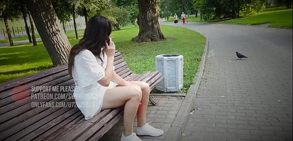  Public upskirt flashing no panties